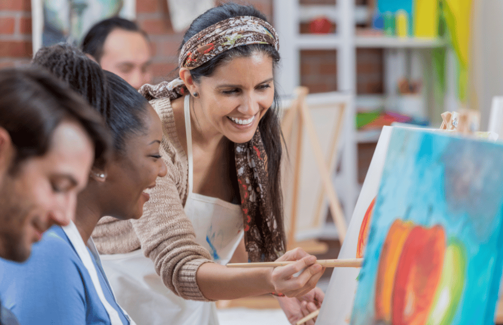 How Beauty of Colors Workshops Inspire Artists in Kuwait